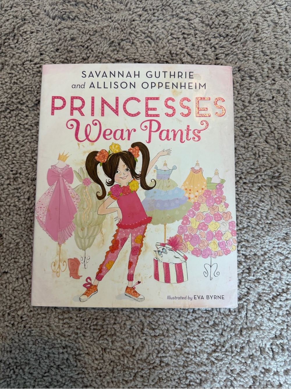Princesses Wear Pants Illustrated Children's Book - Pink Cover